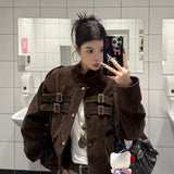 Cozy Insulated Deerskin Fleece Jacket