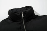 Effortless Thick Stand Collar Puffer Vest