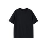 Elevated Solid Color Loose Short Sleeve T-Shirt