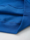 Blue Letter Fleece Oversize Sweatshirt