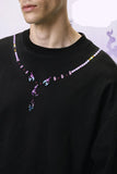Lucky Gourd Embroidered Long Sleeve T-Shirt