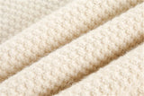 Elevated Cozy Color Block Patchwork Knit Sweater
