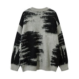Y2K Streetwear Hip Hop Letter Tie Dye Sweater