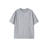 Elevated Solid Color Loose Short Sleeve T-Shirt