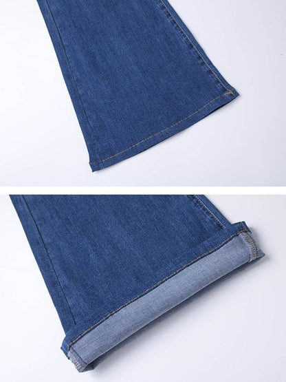 Skinny High-Waist Denim Pants