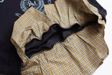 Insulated Streetwear Letter Print Fake Two-Piece Sweatshirts