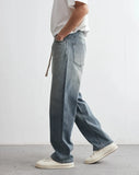 Men's Casual Retro Japanese Summer Loose Jeans