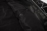 Y2K Spider Web Motorcycle Jacket