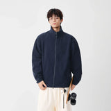 Y2K Lightweight Casual Fleece Zip-Up Jacket