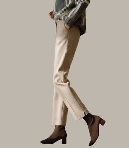 Stylish Thick Woolen Suit Pants