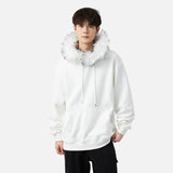 American Heavyweight Fleece Lined Fur Hoodie