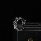 Vintage Cyberpunk Handmade Armor Ring