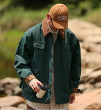 Trendy Tooling Multiple Pockets Windbreaker Jacket
