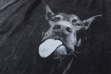Washed Oversized Dobermann T-shirt