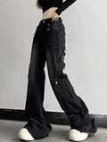Cool High Waist Wide Leg Jeans