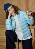 Ultra Warm Reversible Down Hooded Puffer Jacket