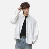 Premium Cleanfit Long Sleeve Blazer Shirt