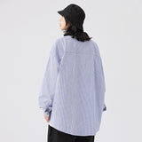 Oversized Plaid Light Shirt