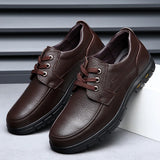 Luxury Lightweight Business Lace-Up Leather Shoes