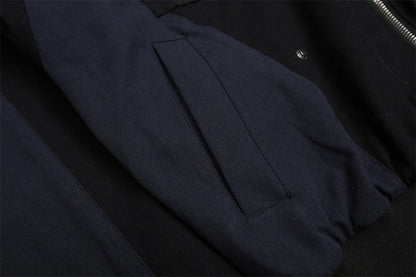 Winter Thick Fox Fur Collar Parkas Windbreaker Jacket