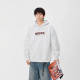 Y2K Signature Letter Print Casual Hoodie