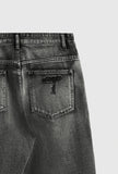 Vintage Ripped Washed Jeans