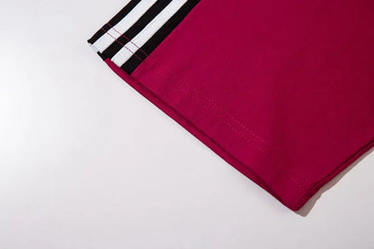 Contrast Color Signals Sports T-shirt