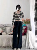 Denim Blue Cargo Pants