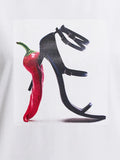 Retro Russian Style Printed Fun Casual T-Shirt