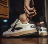 Retro Color Block Chunky Platform Sneakers
