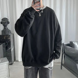 Solid Color Oversized Long Sleeve T-Shirt