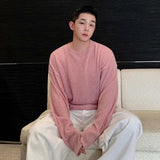 Korean Style Round Collar Sweater