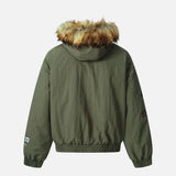 Streetwear Hip Hop Fur Collar Hooded Jacket