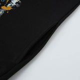 Stylish Graffiti Graphic Hip Hop Hoodie