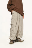 Vintage Distressed Baggy Cargo Pants