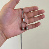 Adjustable Sweet Bow Pendant Necklaces