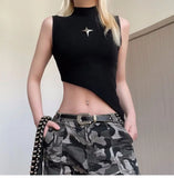 Y2K Starlight Shimmer Top