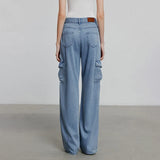 Stylish Wide Leg Summer Denim Jeans
