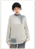 Loose Ripple Knitted Sweater