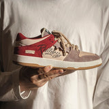 Vintage Flat Graffiti Skateboard Sneakers