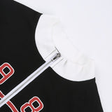 Biker Stitched Slim Crop Jacket