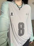 Vintage Green American Style Long Sleeve T-Shirt