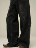 Wide Leg Vintage Washed Baggy Jeans