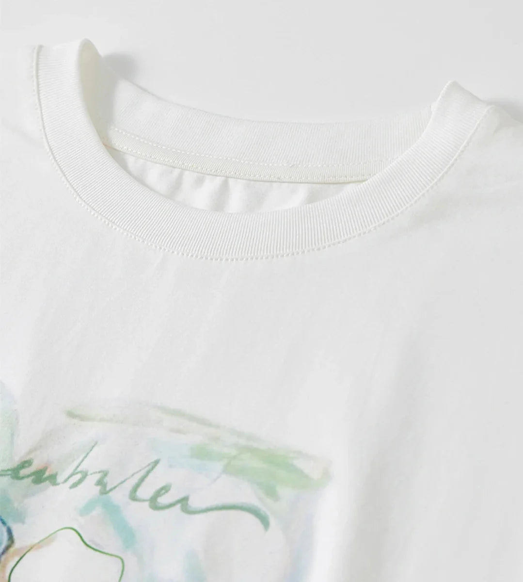 Comfortable Loose Summer Round T-Shirt