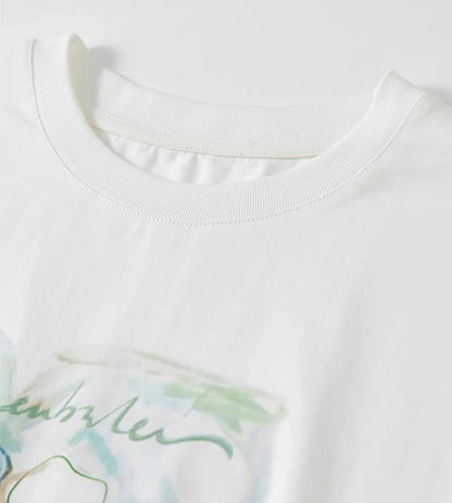 Comfortable Loose Summer Round T-Shirt