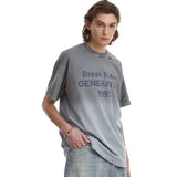 Stylish Y2K Grunge Graphic Tie Dye Ripped T-Shirt