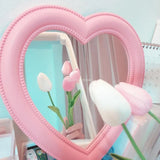 Y2K Heart Shaped Mirror