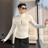 Pattern Printing Long Sleeve T-shirt