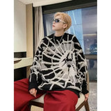Spider Lazy Style Knitted Sweater