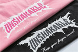 Graffiti Letter Hip Hop Cotton Short Sleeve T-Shirt